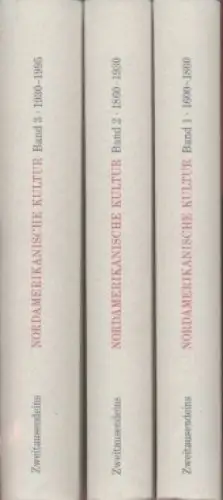 Buch: Geschichte der nordamerikanischen Kultur, Raeithel, Gert. 3 Bände, 1995