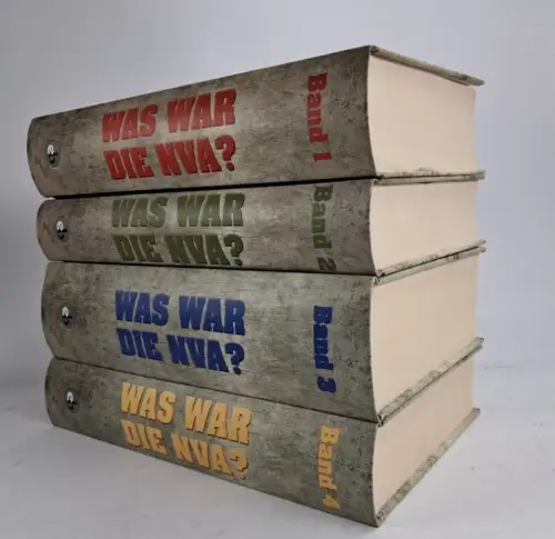 Buch: Was war die NVA? Band 1-4, Edition Berolina, 2016, 4 Bände, DDR-Geschichte