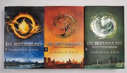 Buch: Die Bestimmung 1-3. Veronica Roth, 3 Bände, cbt Verlag