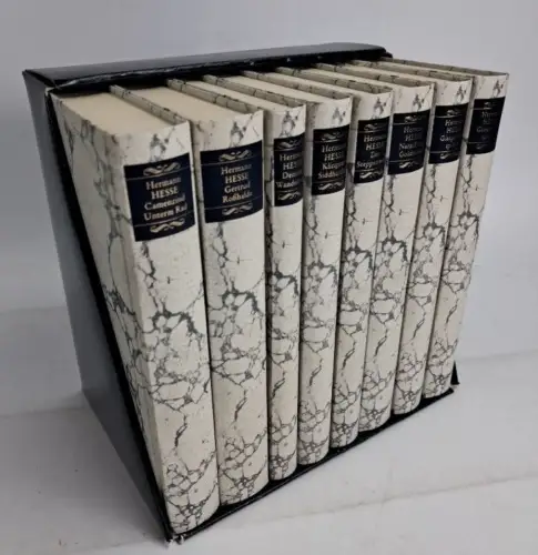 Buch: H. Hesse - Die Romane und die Großen Erzählungen, 8 Bände, 2002, Suhrkamp