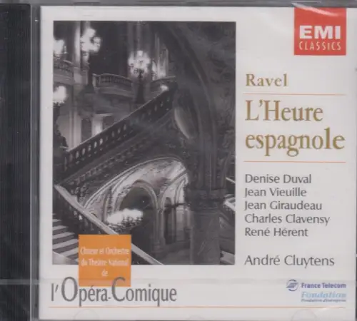 CD: L'heure Espagnol, 1994. Maurice Ravel, Andre Cluytens u.a., EMI Classics
