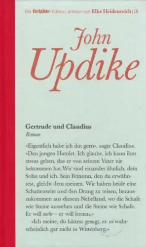 Buch: Gertrude und Claudius, Updike, John. Brigitte Edition, Roman