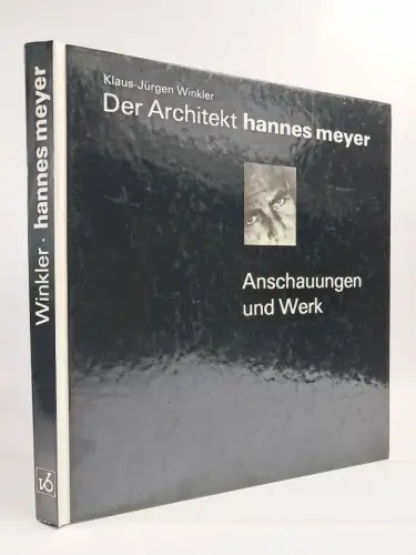 Buch: Der Architekt Hannes Meyer, Klaus-Jürgen Winkler, 1989, Verlag f. Bauwesen