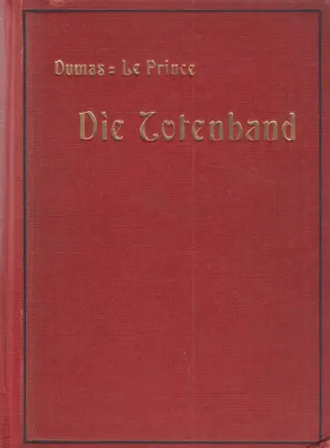 Buch: Die Totenhand, Dumas, Alexander, Franckh'sche Verlagshandlung