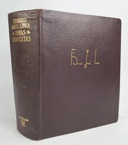 Buch: Federico Garcia Lorca - Obras Completas, 1963, Aguilar. In Spanisch