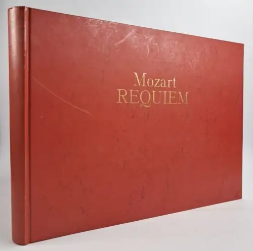 Buch: Wolfgang Amadeus Mozart - Requiem KV 626, Faksimile, 1990, Bärenreiter