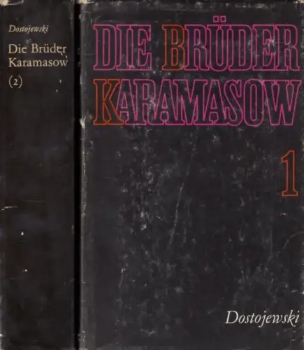 Buch: Die Brüder Karamasow, Dostojewski, Fjodor M. 2 Bände, 1973, Reclam
