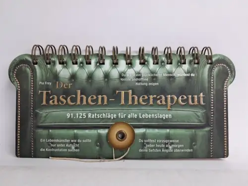 Flip-Buch: Der Taschen-Therapeut, 91.125 Ratschläge für alle Lebenslagen, P Frey