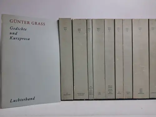 Buch: Günter Grass - Werkausgabe in zehn Bänden, 1987, Verlag Luchterhand