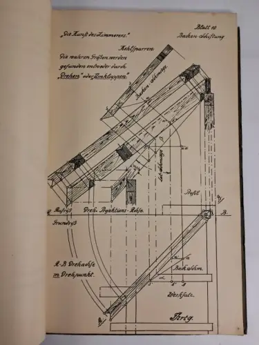 Buch: Die Kunst des Zimmerers in der Praxis, Dachstühle - Treppen, Hartung