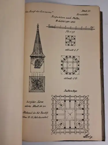 Buch: Die Kunst des Zimmerers in der Praxis, Dachstühle - Treppen, Hartung