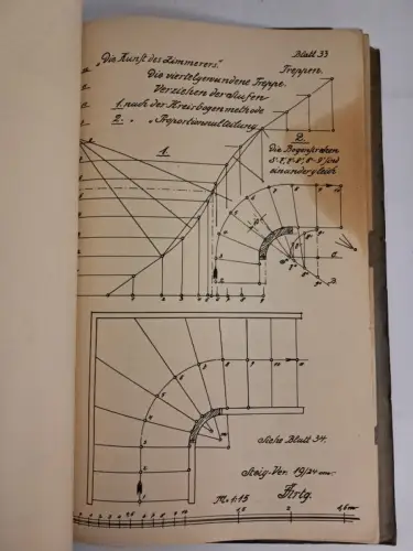 Buch: Die Kunst des Zimmerers in der Praxis, Dachstühle - Treppen, Hartung