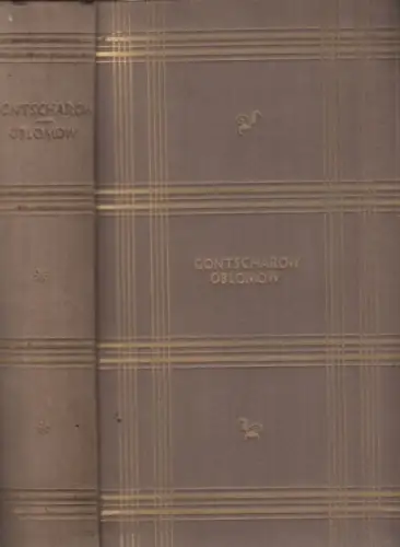 Buch: Oblomow, Gontscharow, J. A., Paul List Verlag, Roman, gebraucht, gut