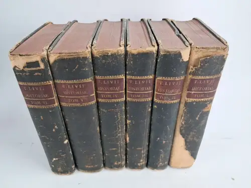 Buch: T. Livii Patavini Historiarum Ab Urbe Condita ... Titus Livius, 1768, 6 Bd