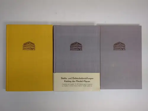 3 Bücher Katalog aus den Sammlungen des Händel-Hauses in Halle, Teile 1 / 3 / 4