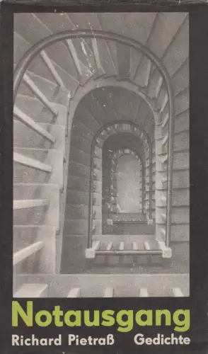 Buch: Notausgang, Gedichte. Pietraß, Richard, 1980, Aufbau Verlag, gebraucht gut