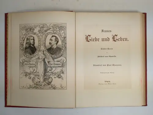 Buch: Frauen-Liebe und Leben, Adelbert von Chamisso, Verlag Adolf Titze