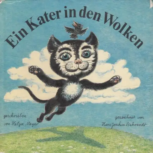 Buch: Kater in den Wolken, Meyer, Helga. 1985, Verlag Junge Welt, gebraucht, gut