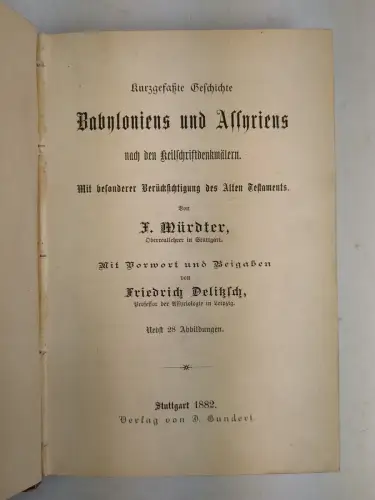 Buch: Kurzfaßte Geschichte Babyloniens und Assyriens / Die vier Temperamente