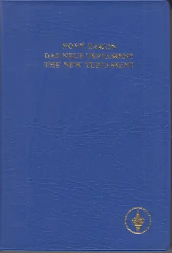 Buch: Novy Zakon / Das Neue Testament / The New Testament, 1995, Gideonbund