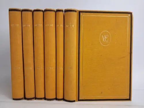 Buch: Johann Wolfgang von Goethe - Werke 1-6, Volksbühnen Verlag, 1925, 6 Bände