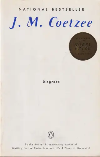 Buch: Disgrace, Coetzee, J. M., 2000, Penguin Books, gebraucht. gut