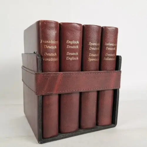 4 Langenscheidt Universal-Wörterbücher Englisch Französisch Spanisch Italienisch