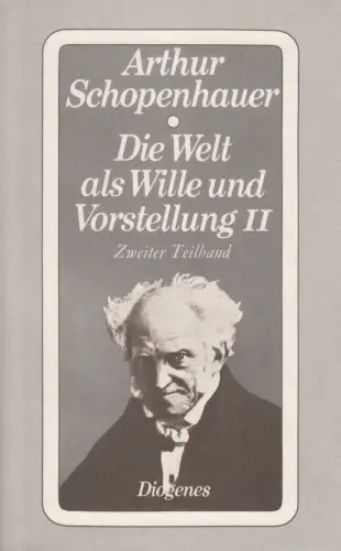 Buch: Die Welt als Wille und Vorstellung II, 2. Teilband, Schopenhauer, Diogenes