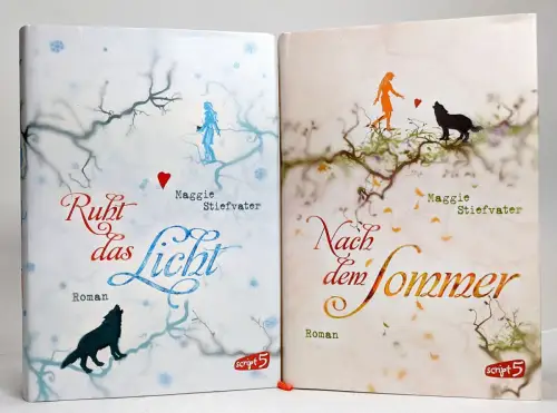 2 Bücher Maggie Stiefvater: Nach dem Sommer. Ruht das Licht, The Wolves of Mercy