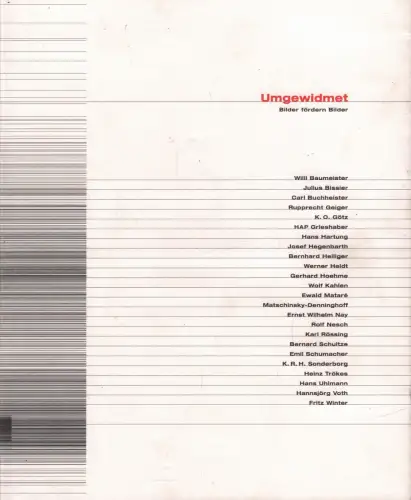 Buch: Umgewidmet, Goldmann, Renate. 1996, Druck: Druck- und Verlagshaus Wienand