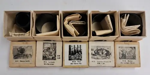 Dia Wechselrahmen & Rollfilme, ORWO, Pentacon, Revue, Formaplast, E.W. Magdeburg