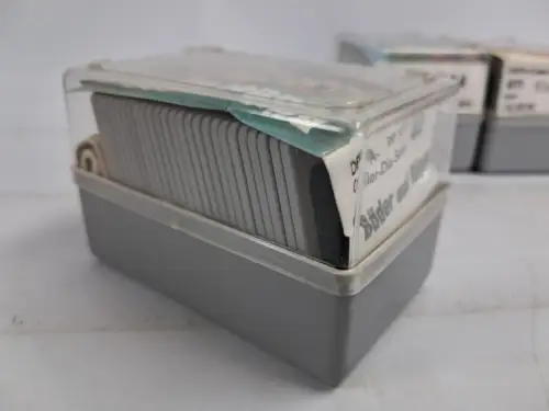 3 Boxen DEFA Color Dia Serie: Bäder / Fahrt durch Rügen, Der gestiefelte Kater