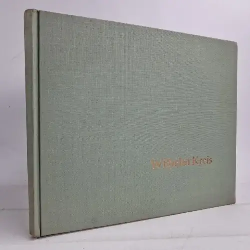 Buch: Wilhelm Kreis - Architekt dieser Zeit. Leben und Werk, 1953, Vulkan Verlag