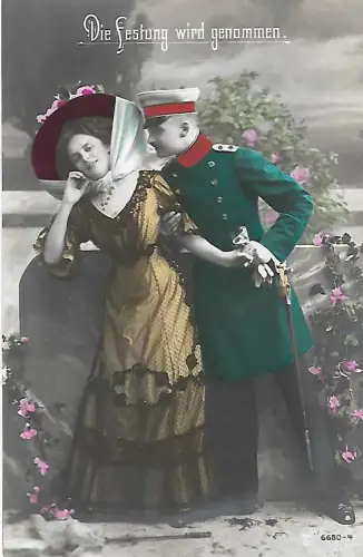 AK Die Festung wird genommen. ca. 1914, Postkarte, gebraucht, gut