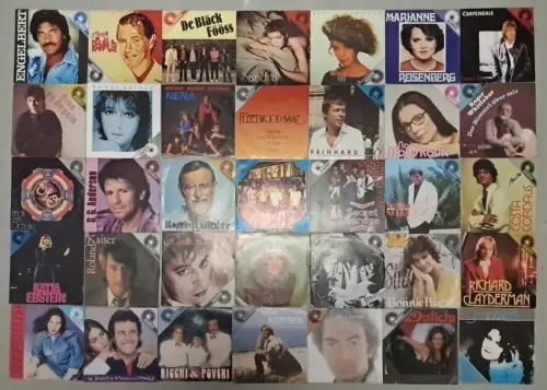 70 verschiedene 7" Amiga Quartett Single Schallplatten, Nena, a-ha, OMD, Kylie