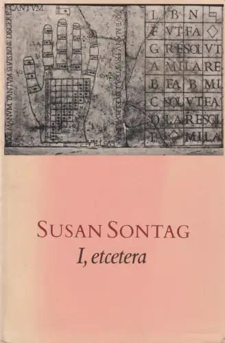Buch: I, etcetera, Sontag, Susan, 1988, Farrar, Straus and Giroux