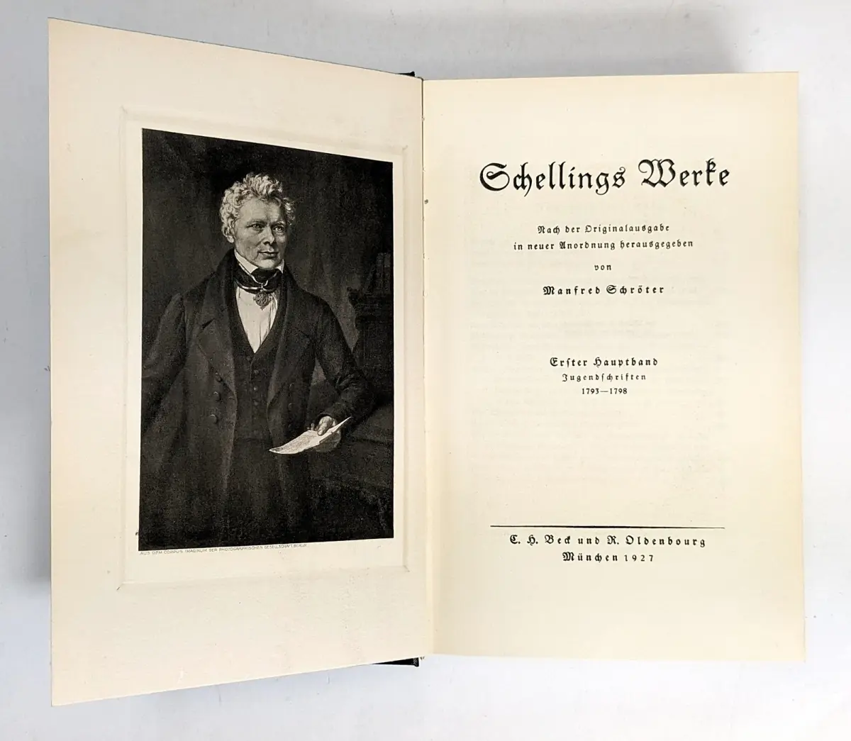 超レア洋書Schellings Werke. Nach der Original Buch: Schellings Werke, 6 Bände.. | Antiquariat günstig