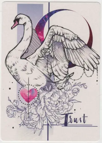 Postkarte: Postkarte Manga Art Trust, Withy, Vanessa Mertens, wie neu!