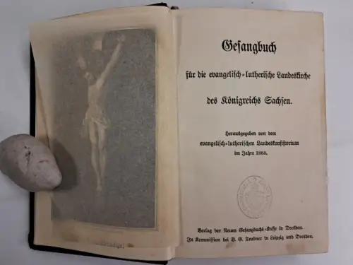 Gesangbuch für die evangelisch-lutherische Landeskirche Königreich Sachse 354474