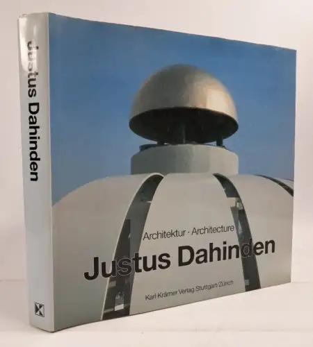 Buch: Architektur / Architecture, Justus Dahinden, 1987, Karl Krämer, signiert!