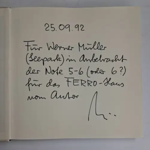 Buch: Architektur / Architecture, Justus Dahinden, 1987, Karl Krämer, signiert!
