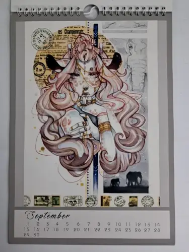 Endlos Kalender: Immerwährender Kalender von Withy, Vanessa Mertens, Manga Art