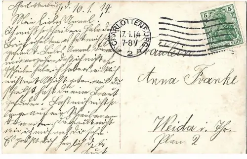 AK Wie wars so schön. ca. 1914, Postkarte, gebraucht, gut