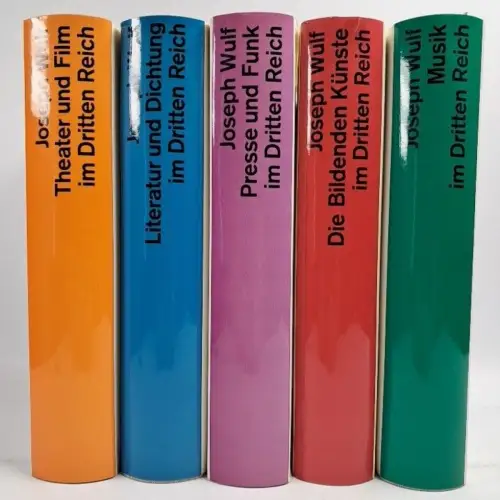 Buch: Kultur im Dritten Reich. 5 Bände, Joseph Wulf, 1964, Sigbert Mohn Verlag