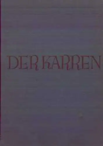 Buch: Der Karren, Traven, B. 1931, Büchergilde Gutenberg, gebraucht, gut
