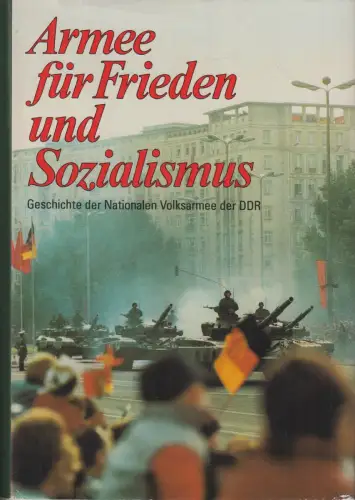 Buch: Armee für Frieden und Sozialismus, 1985 Militärverlag, gebraucht, sehr gut