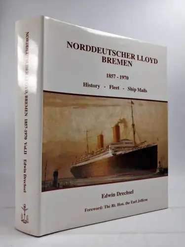 Buch: Norddeutscher Lloyd, Bremen 1857-1970 B. 2, Edwin Drechsel, 1995, englisch