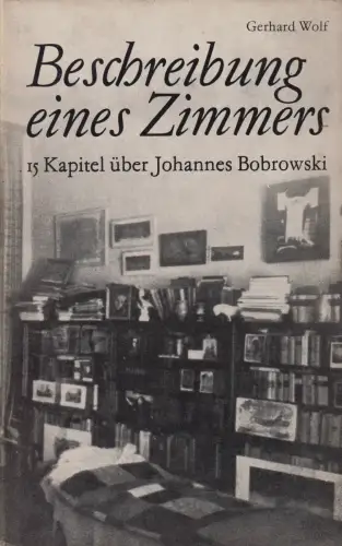 Buch: Beschreibung eines Zimmers. Wolf, Gerhard, 1975, Union Verlag