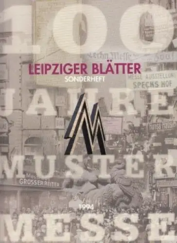 Leipziger Blätter. Sonderheft 1994, Gosch, Werner u.a. 1994, gebraucht, gut