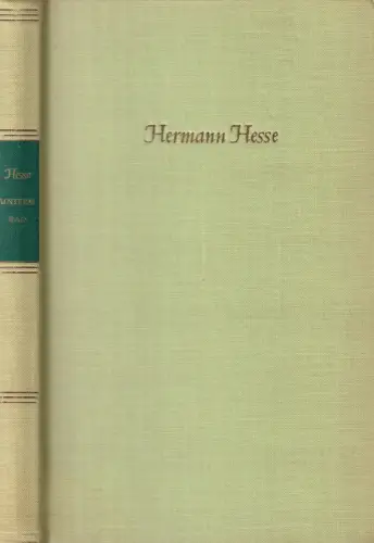 Buch: Unterm Rad, Erzählung. Hesse, Hermann, 1964, Aufbau Verlag, gebraucht, gut